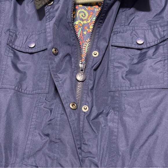 Outback Trading Company Rain Coat Natalia Jacket Womens S Navy Hooded Outdoor - Picture 11 of 16